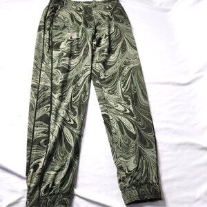 Athleta Women's Size 6 Marble Green Brooklyn Jogger Pants